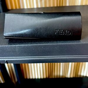 Fendi glasses case with light call out